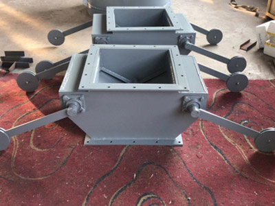 DaSzFj/y-Ⅰ、Ⅱ单层重锤式锁风翻版阀